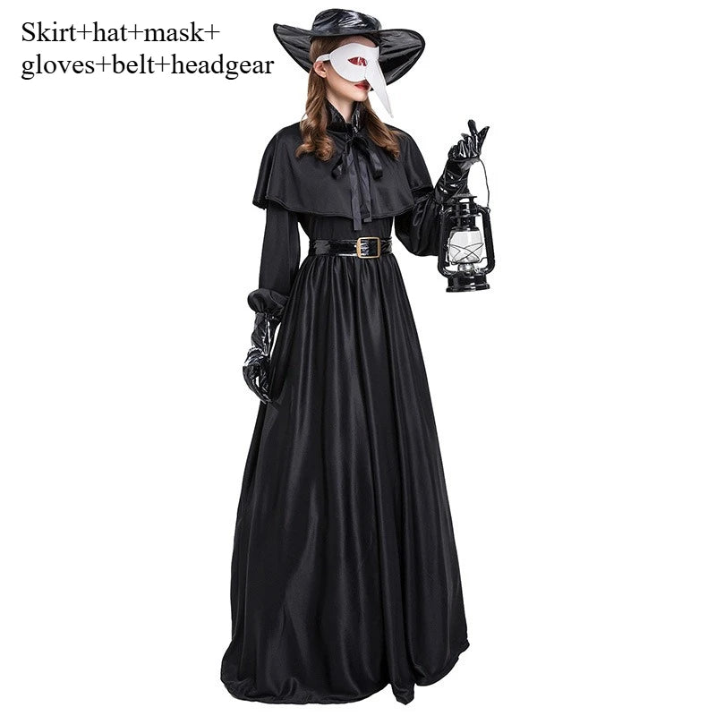 Plague Doctor Couple Costume