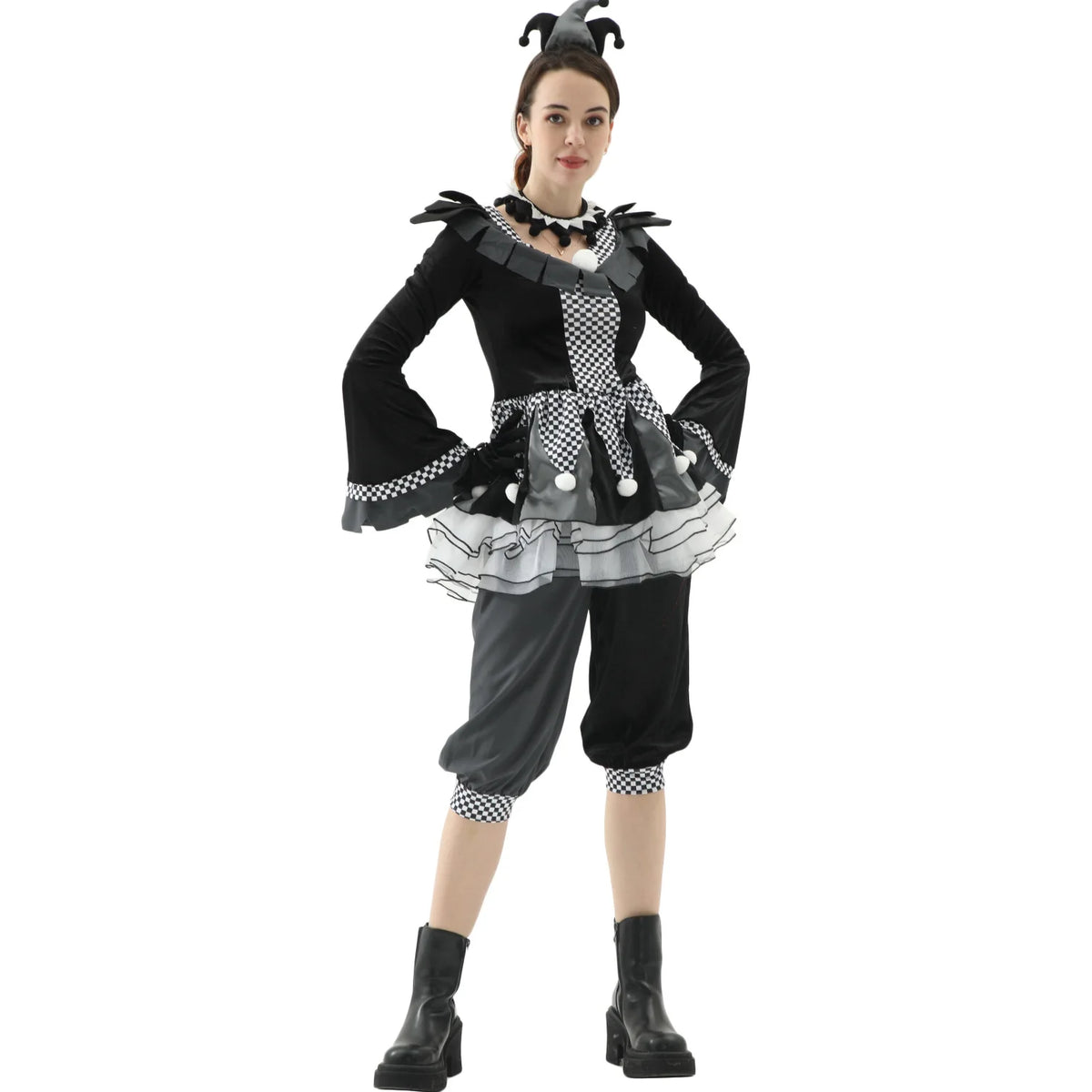 Evil Clown Couple Costume