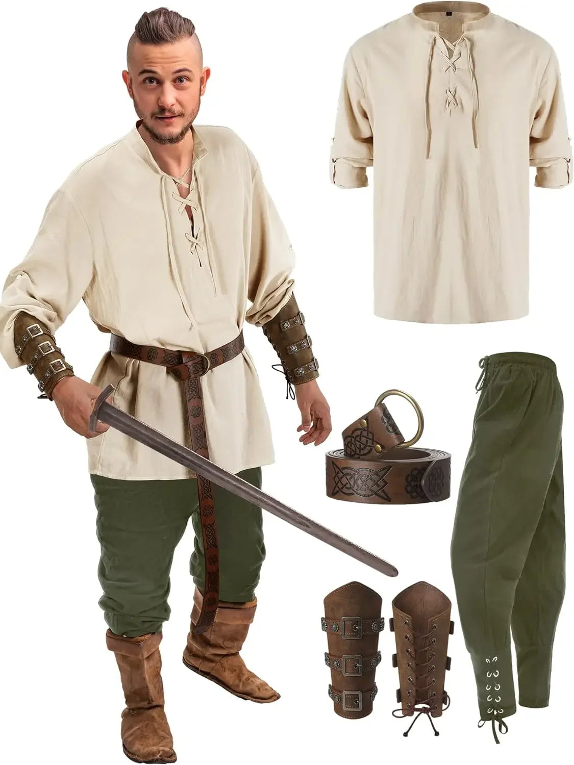 Men's Renaissance Costume Set