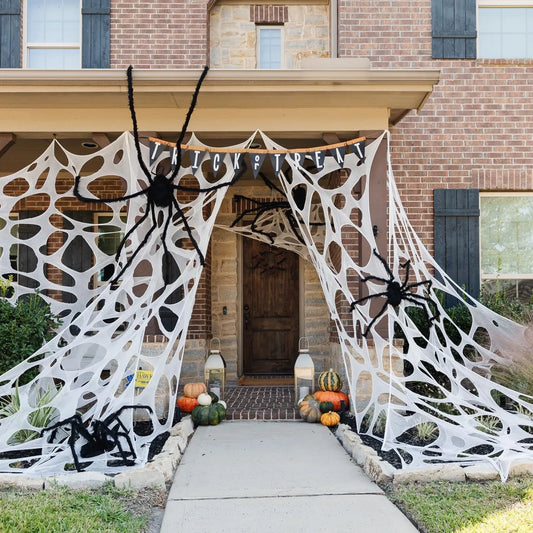 Spider Web - Web + Skulls + Tombstone - Halloween pack