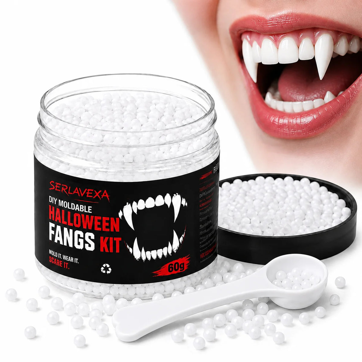 Moldable Vampire Fangs Kit