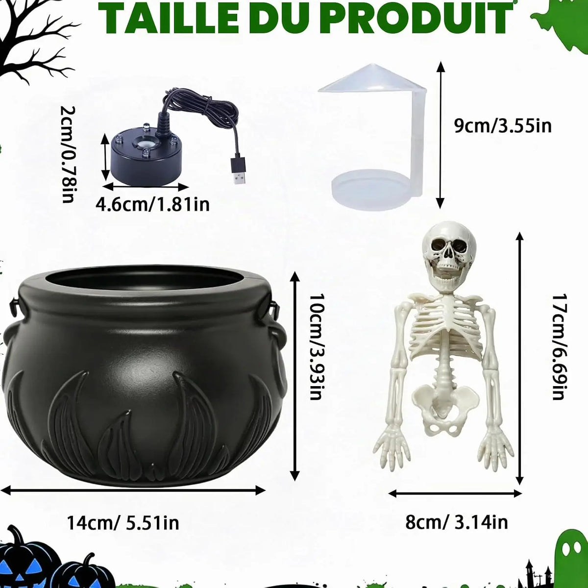 Witch Cauldron Decoration