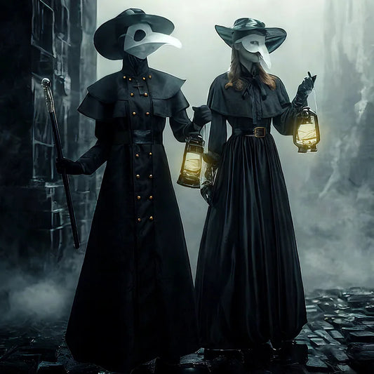 Plague Doctor Couple Costume