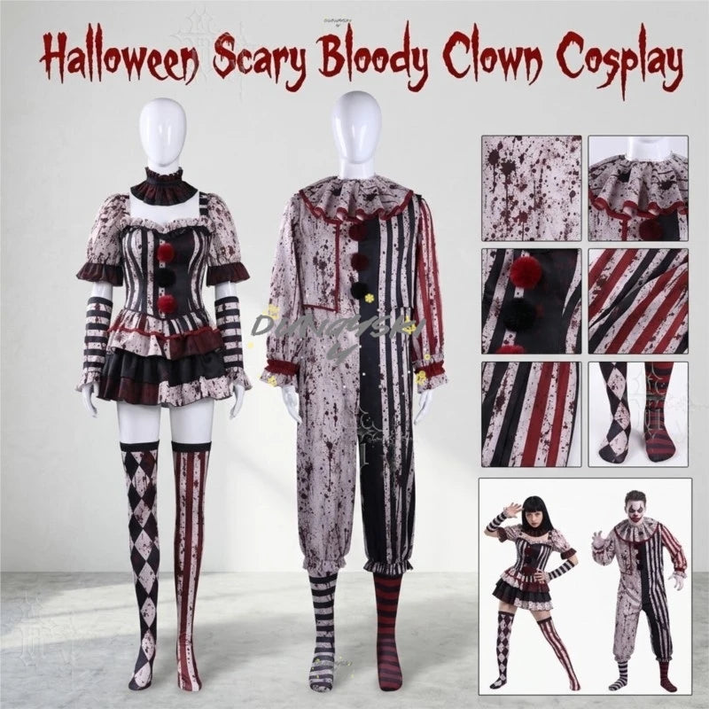 Women's Vampire Clown Costume