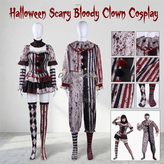 Women's Vampire Clown Costume