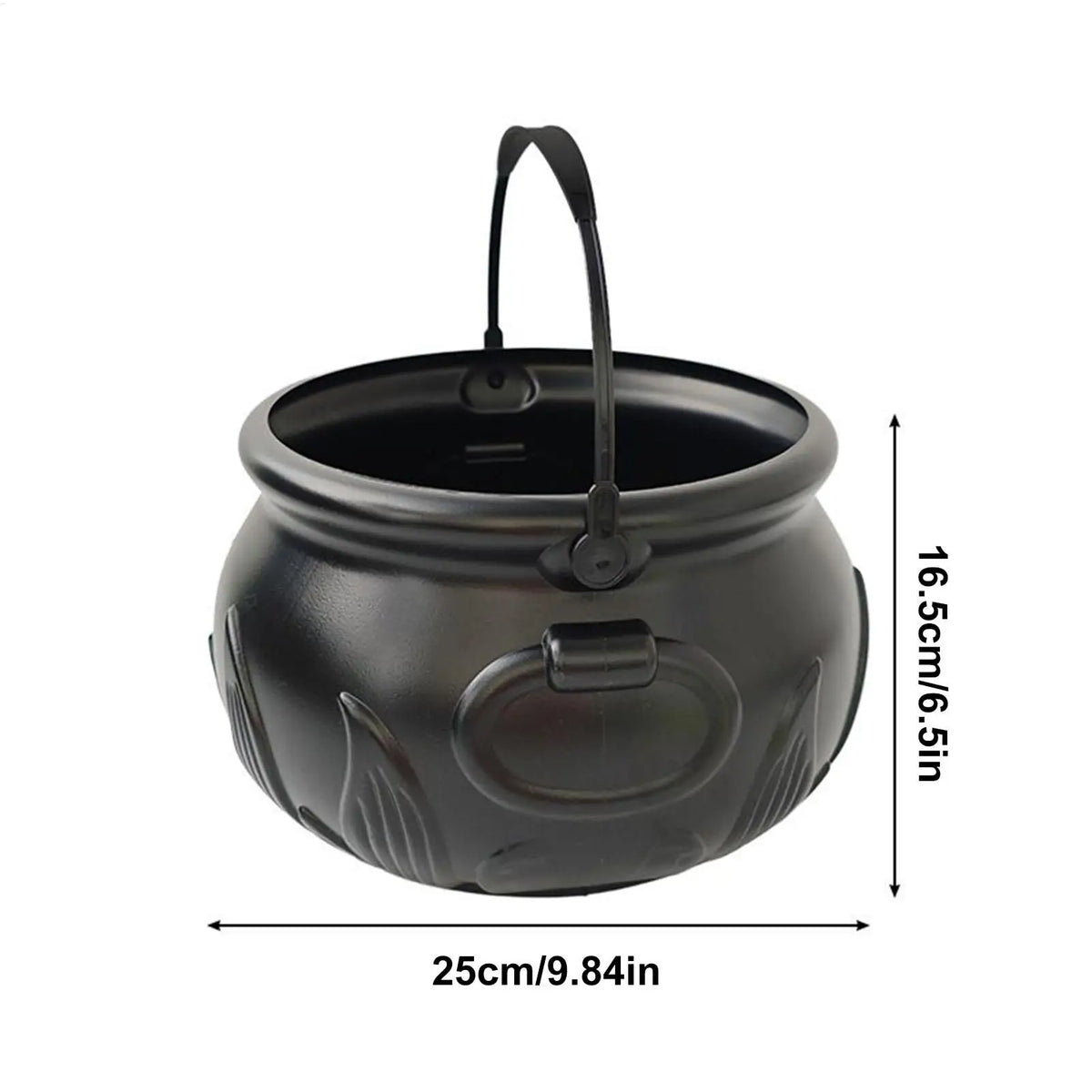 Skull Cauldron Decoration