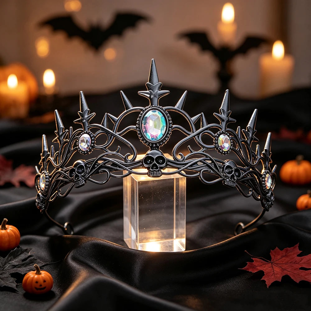Gothic Skull Tiara