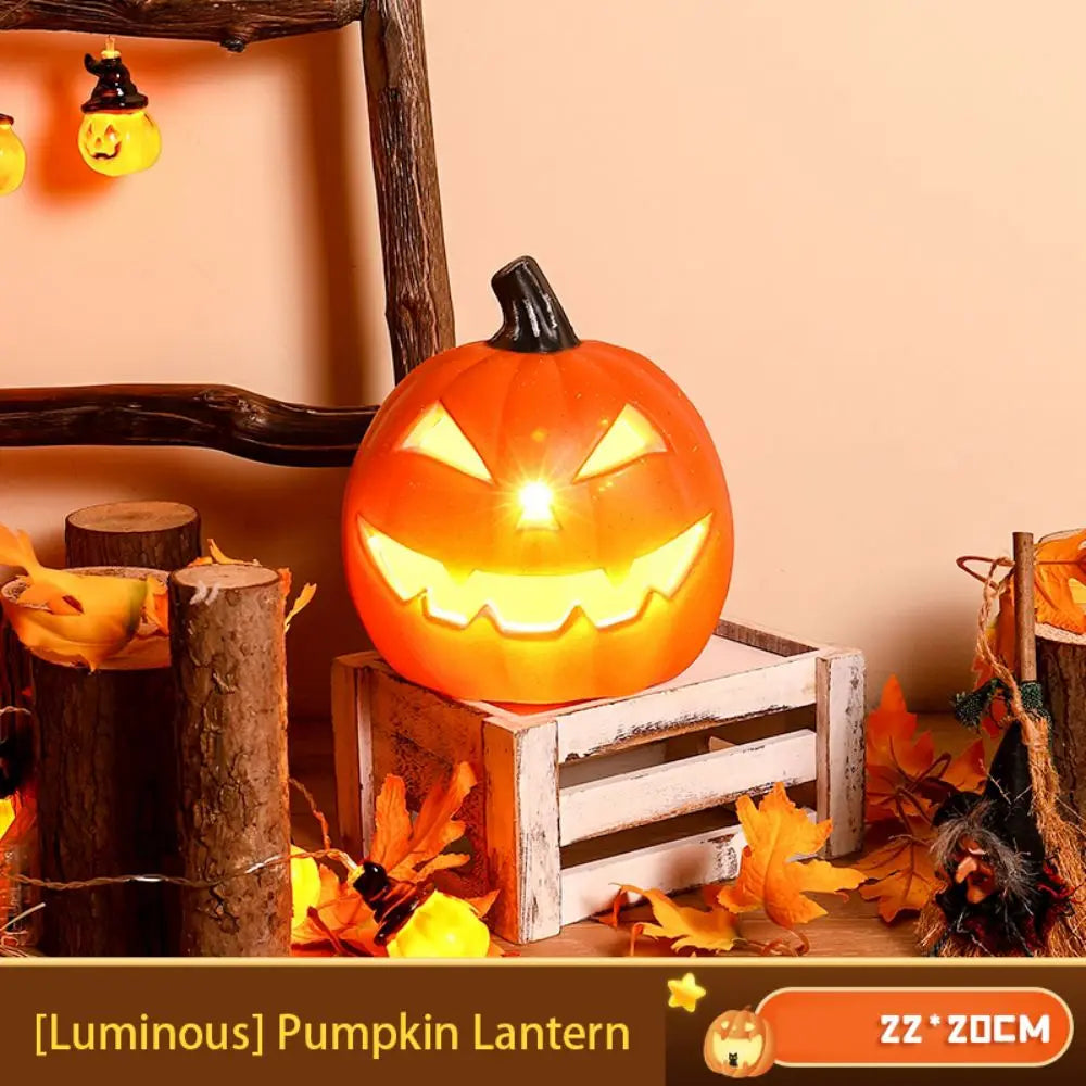 Glowing Pumpkin Lamp
