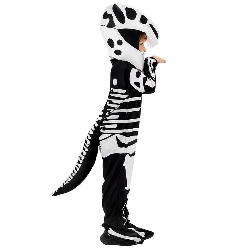 Boys Skeleton Dinosaur Costume