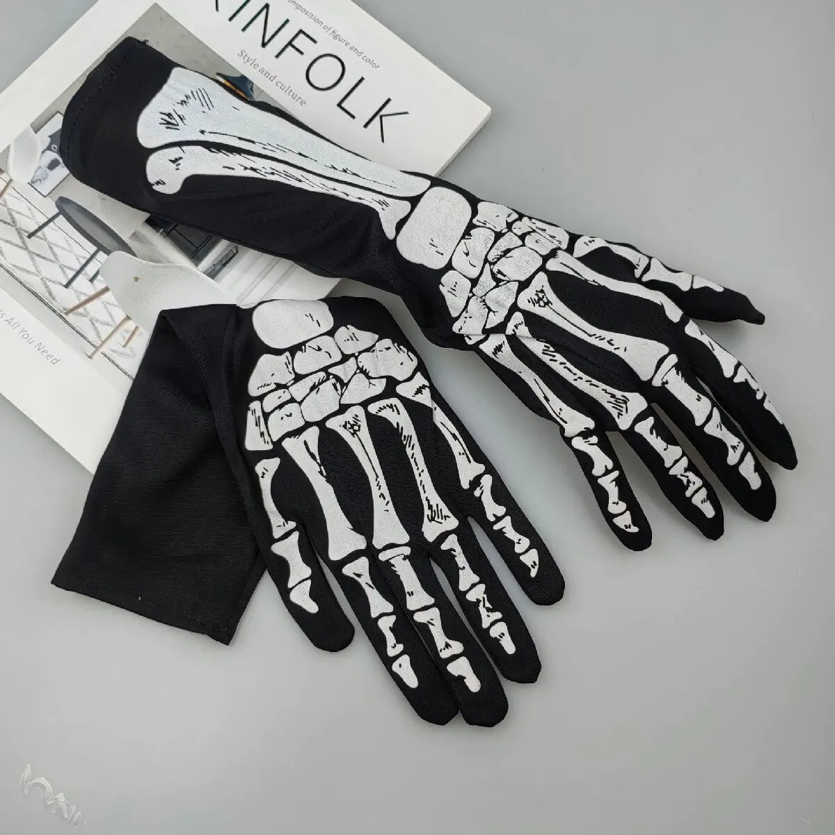 Gants squelette