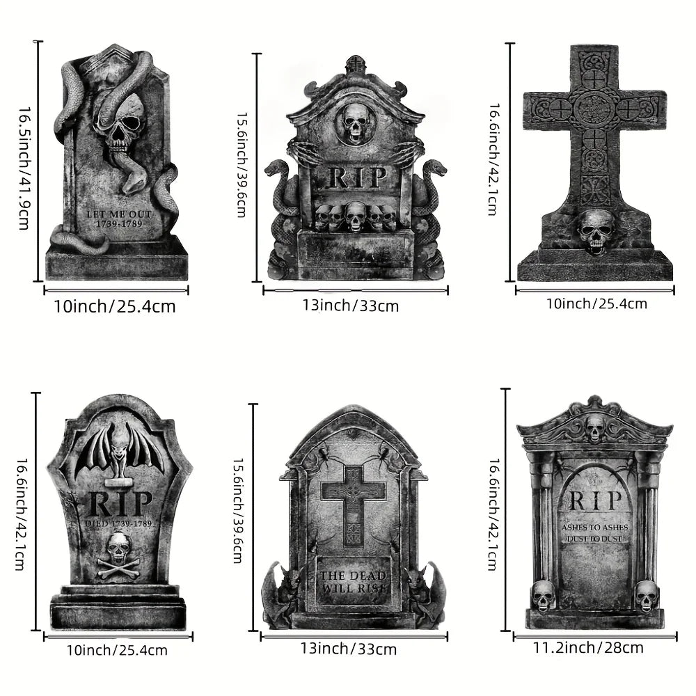 Graveyard Tombstone Decoration